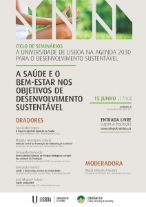 Seminário “A Saúde e o Bem-Estar nos Objetivos de Desenvolvimento Sustentável”