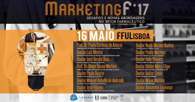 Seminário MarketingF’17: Desafios e Novas Abordagens no Setor Farmacêutico