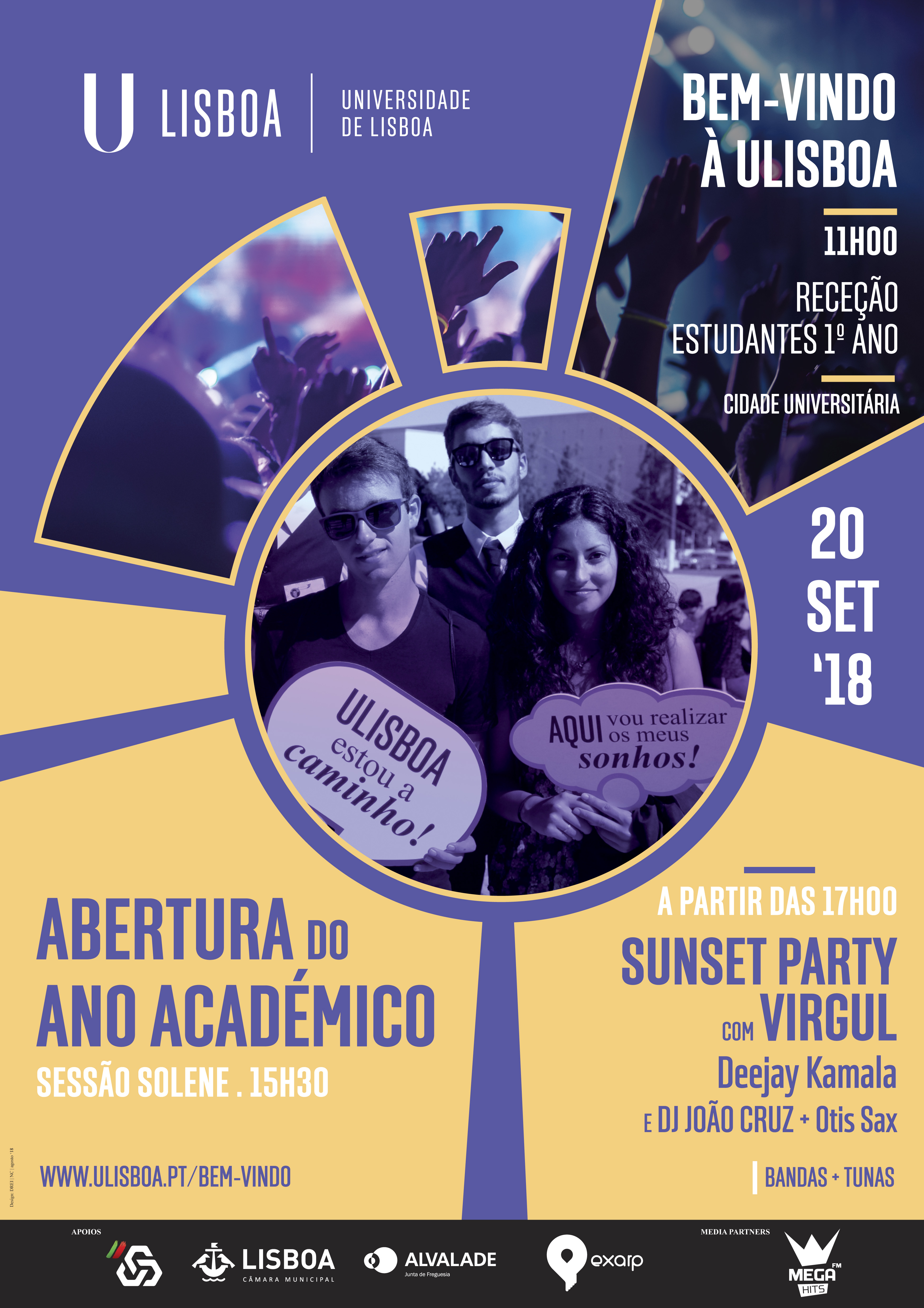 Abertura do Ano Académico da ULisboa 2018-2019