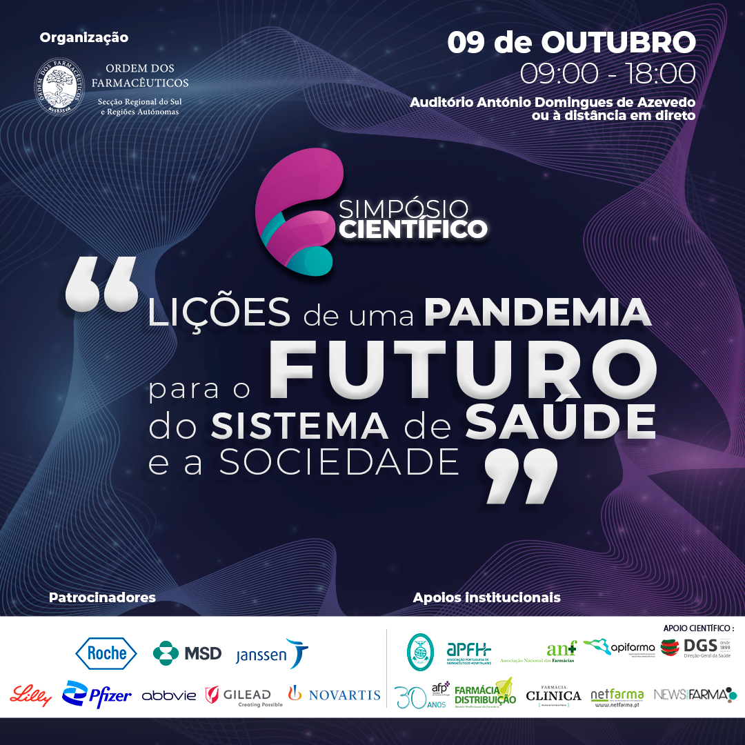 Simpósio Científico “Lições de uma pandemia para o futuro do sistema de saúde e a sociedade”