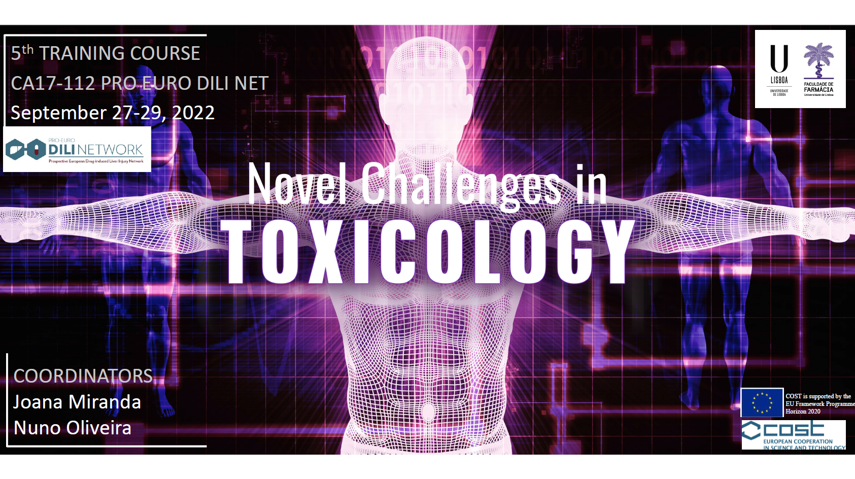 5th TRAINING COURSE, CA17-112 PRO EURO DILI NET | Novel Challenges in Toxicology
