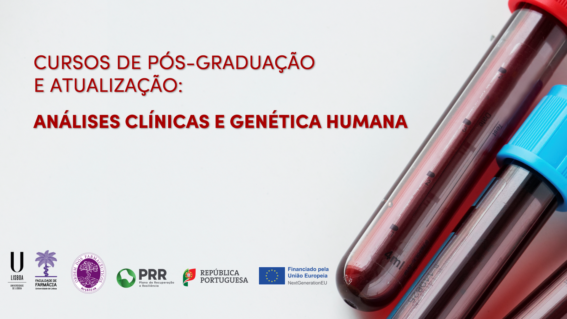 Cursos de Pós-Graduação em Análises Clínicas e Genética Humana