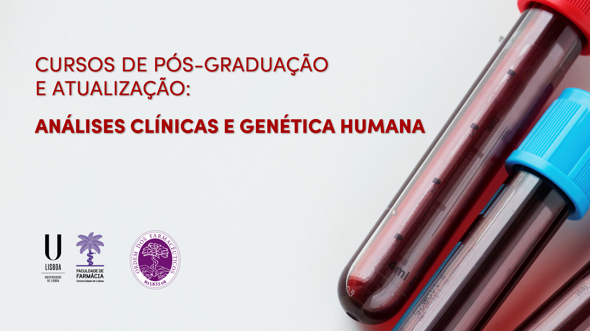 Cursos de Pós-Graduação em Análises Clínicas e Genética Humana