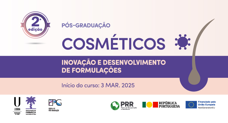 Inscrições Abertas para Pós-Graduação em “Cosméticos: Inovação e Desenvolvimento de Formulações”