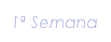 1ª Semana
