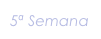 5ª Semana